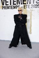 Photocall Vetements Womenswear - PFW
