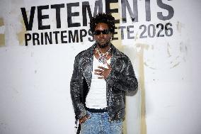 Photocall Vetements Womenswear - PFW