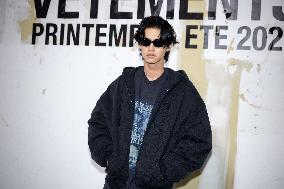 Photocall Vetements Womenswear - PFW