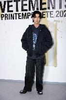 Photocall Vetements Womenswear - PFW