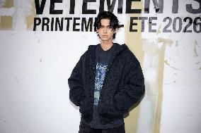 Photocall Vetements Womenswear - PFW