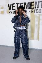 Photocall Vetements Womenswear - PFW