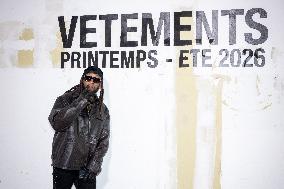 Photocall Vetements Womenswear - PFW