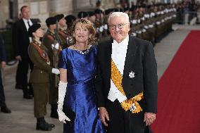 Abdication Ceremony of Luxembourg Grand Duke Henri - Dinner - Luxembourg