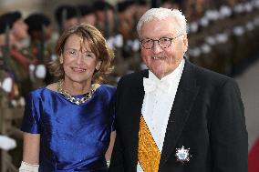 Abdication Ceremony of Luxembourg Grand Duke Henri - Dinner - Luxembourg
