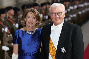 Abdication Ceremony of Luxembourg Grand Duke Henri - Dinner - Luxembourg