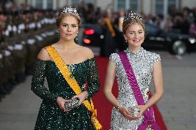 Abdication Ceremony of Luxembourg Grand Duke Henri - Dinner - Luxembourg