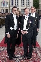 Abdication Ceremony of Luxembourg Grand Duke Henri - Dinner - Luxembourg