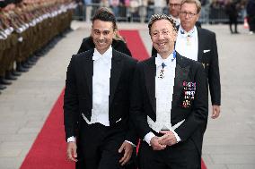 Abdication Ceremony of Luxembourg Grand Duke Henri - Dinner - Luxembourg