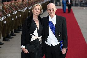 Abdication Ceremony of Luxembourg Grand Duke Henri - Dinner - Luxembourg