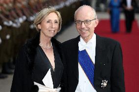 Abdication Ceremony of Luxembourg Grand Duke Henri - Dinner - Luxembourg