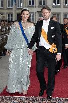 Abdication Ceremony of Luxembourg Grand Duke Henri - Dinner - Luxembourg
