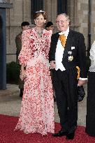 Abdication Ceremony of Luxembourg Grand Duke Henri - Dinner - Luxembourg