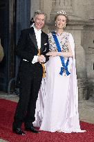 Abdication Ceremony of Luxembourg Grand Duke Henri - Dinner - Luxembourg