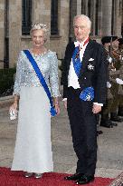 Abdication Ceremony of Luxembourg Grand Duke Henri - Dinner - Luxembourg
