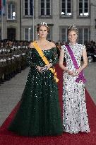Abdication Ceremony of Luxembourg Grand Duke Henri - Dinner - Luxembourg