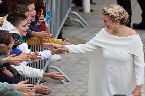 Abdication Ceremony of Luxembourg Grand Duke Henri-Luxembourg