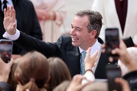 Abdication Ceremony of Luxembourg Grand Duke Henri-Luxembourg