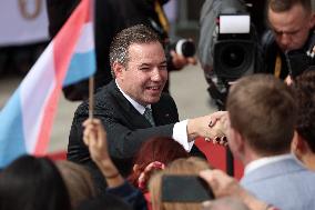 Abdication Ceremony of Luxembourg Grand Duke Henri-Luxembourg