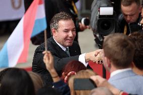 Abdication Ceremony of Luxembourg Grand Duke Henri-Luxembourg