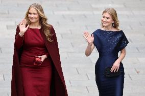 Abdication Ceremony of Luxembourg Grand Duke Henri-Luxembourg