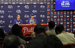 Baseball: Division Series between Dodgers and Phillies