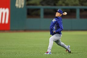 Baseball: Division Series between Dodgers and Phillies