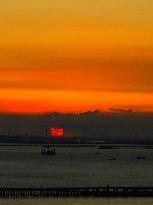 Shenzhen-Zhongshan Link Sunset View