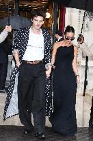 PFW - Cruz Beckham Leaves La Reserve Hotel