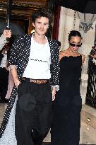 PFW - Cruz Beckham Leaves La Reserve Hotel