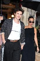 PFW - Cruz Beckham Leaves La Reserve Hotel