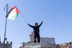 General Strike For the Global Sumud Flotilla - Roma