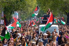 General strike For the Global Sumud Flotilla - Turin