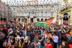 General strike For the Global Sumud Flotilla - Turin