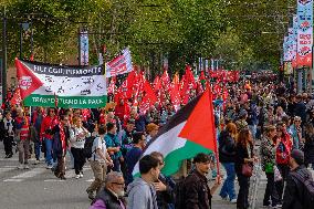 General strike For the Global Sumud Flotilla - Turin
