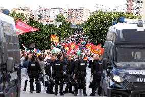 General Strike For the Global Sumud Flotilla - Palermo