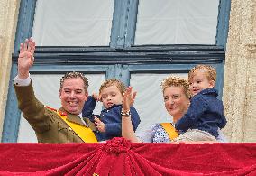Abdication Ceremony of Luxembourg Grand Duke Henri - Balcony - Luxembourg