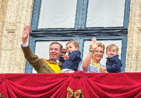 Abdication Ceremony of Luxembourg Grand Duke Henri - Balcony - Luxembourg
