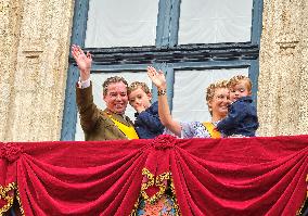 Abdication Ceremony of Luxembourg Grand Duke Henri - Balcony - Luxembourg