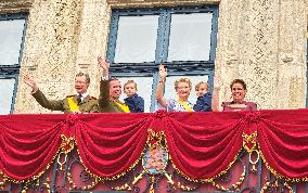 Abdication Ceremony of Luxembourg Grand Duke Henri - Balcony - Luxembourg