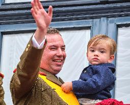 Abdication Ceremony of Luxembourg Grand Duke Henri - Balcony - Luxembourg