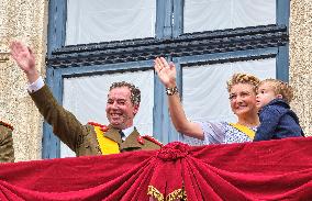 Abdication Ceremony of Luxembourg Grand Duke Henri - Balcony - Luxembourg