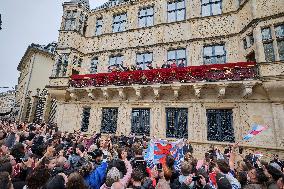Abdication Ceremony of Luxembourg Grand Duke Henri - Balcony - Luxembourg