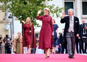 Abdication Ceremony of Luxembourg Grand Duke Henri - Luxembourg