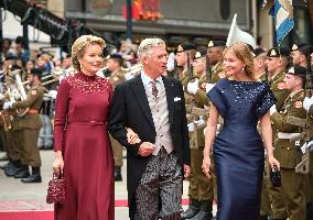 Abdication Ceremony of Luxembourg Grand Duke Henri - Luxembourg