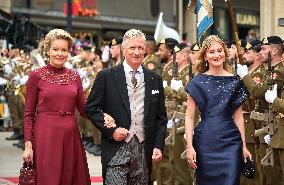 Abdication Ceremony of Luxembourg Grand Duke Henri - Luxembourg