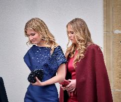 Abdication Ceremony of Luxembourg Grand Duke Henri - Luxembourg