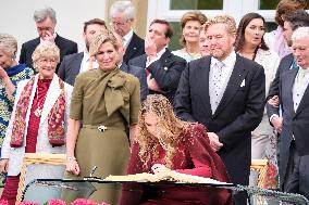 Abdication Ceremony of Luxembourg Grand Duke Henri - Luxembourg