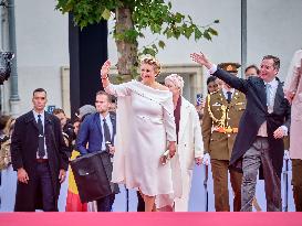 Abdication Ceremony of Luxembourg Grand Duke Henri - Luxembourg