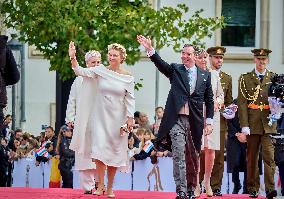 Abdication Ceremony of Luxembourg Grand Duke Henri - Luxembourg